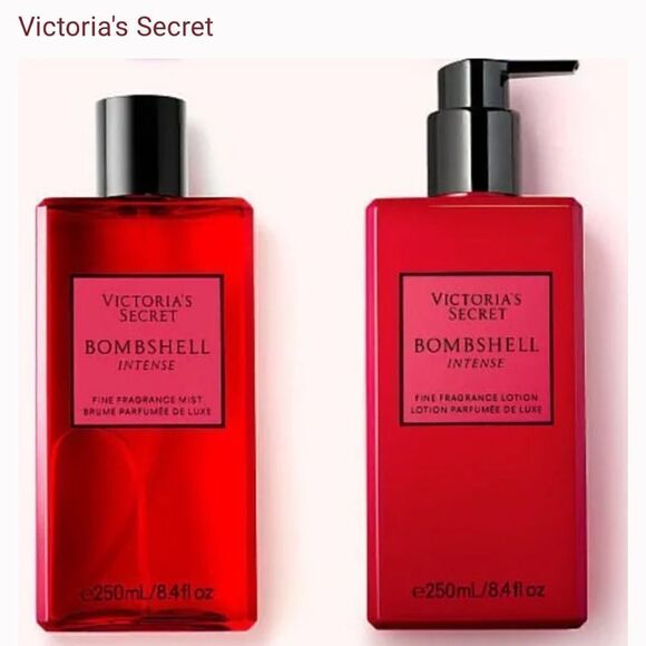Victoria's Secret Bombshell Intense Mist &Lotion Set 250ml/8.4floz Fruit… - Picture 6 of 17